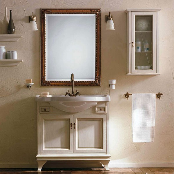 Комплект мебели для ванной комнаты Labor Legno Marriot MPL85PAT Патина/Бронза