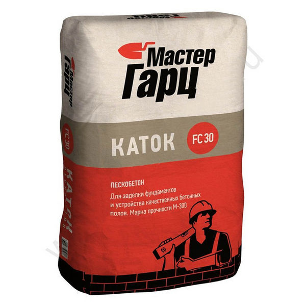 Пескобетон Мастер Гарц Каток FC30 50 кг