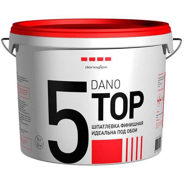Шпатлевка финишная  Danogips Dano TOP 5 10л