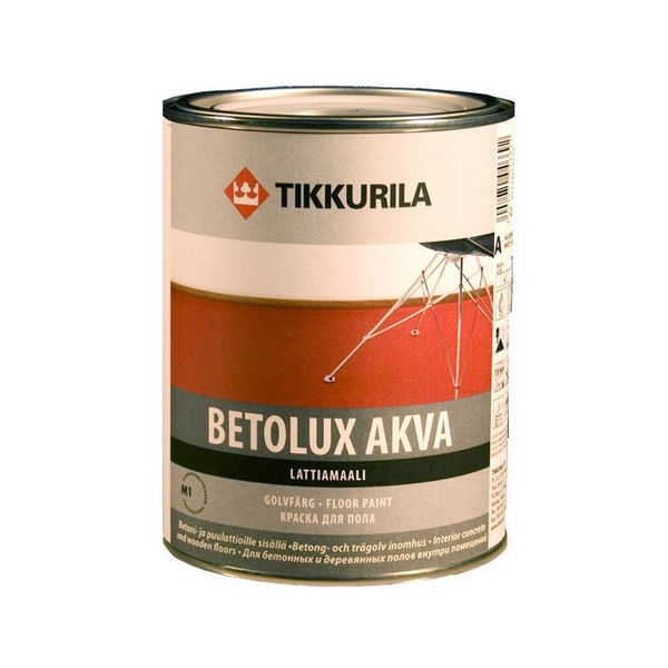 Краска для пола Tikkurila Betolux Aqua A 18 л