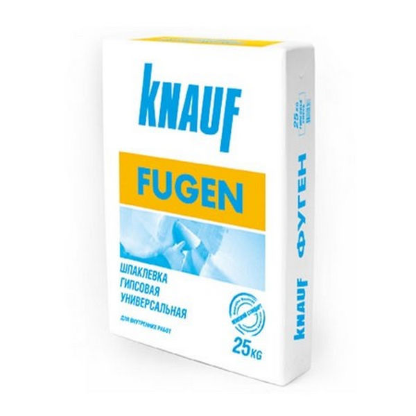 Шпатлевка гипсовая Кнауф Fugen серая 25 кг