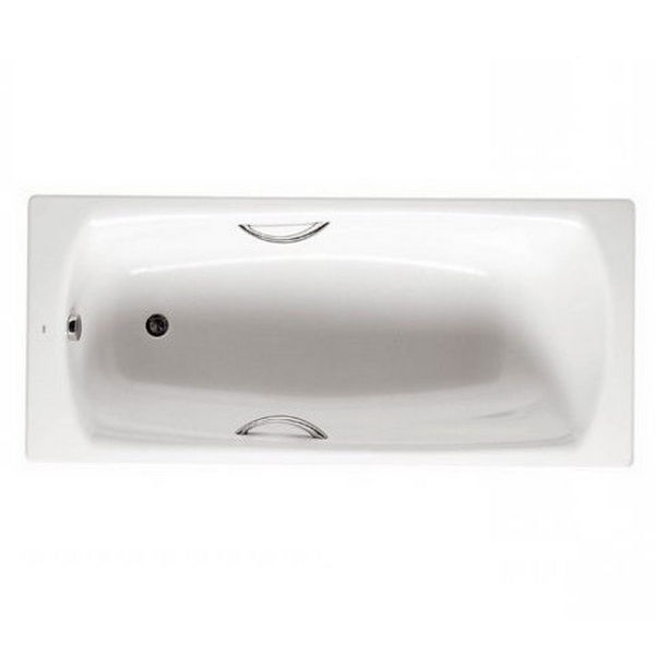 Ванна стальная эмалированная Roca Swing 170х75 см без ручек и ножек