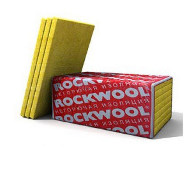 Базальтовая вата Rockwool Фасад Баттс 1000х600х50 мм 4 штуки в упаковке